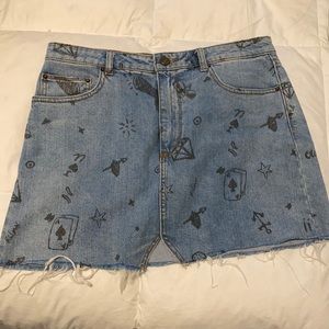 Urban Jean Skirt